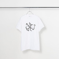 長場雄 Yu Nagaba - T-shirt "Faces" YN200102 官方授權